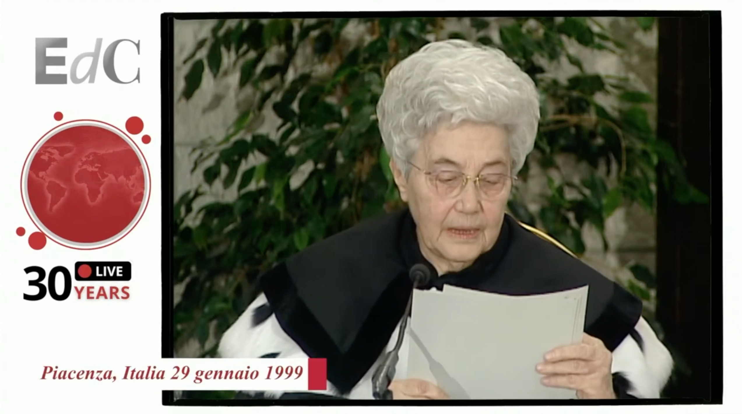 #30EdC - Chiara Lubich agli imprenditori EdC